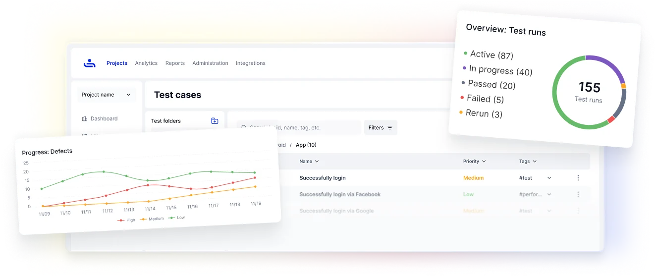 TestFiesta — product interface